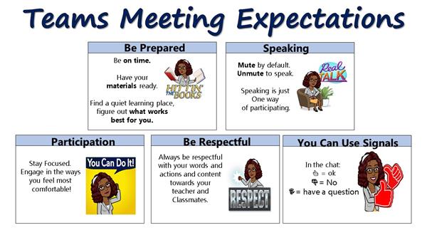 Classroom expectations